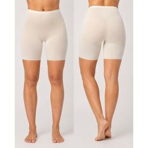 Skims Sheer Sculpt‎ Mid Thigh Shorts NEW Marble 2X